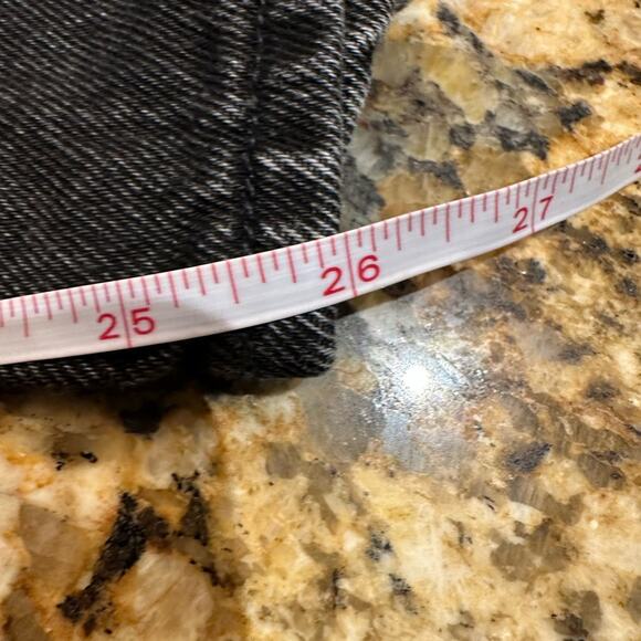 Vintage Gitano Size 10 Short Black Wash Loose Fit jeans - Picture 8 of 8